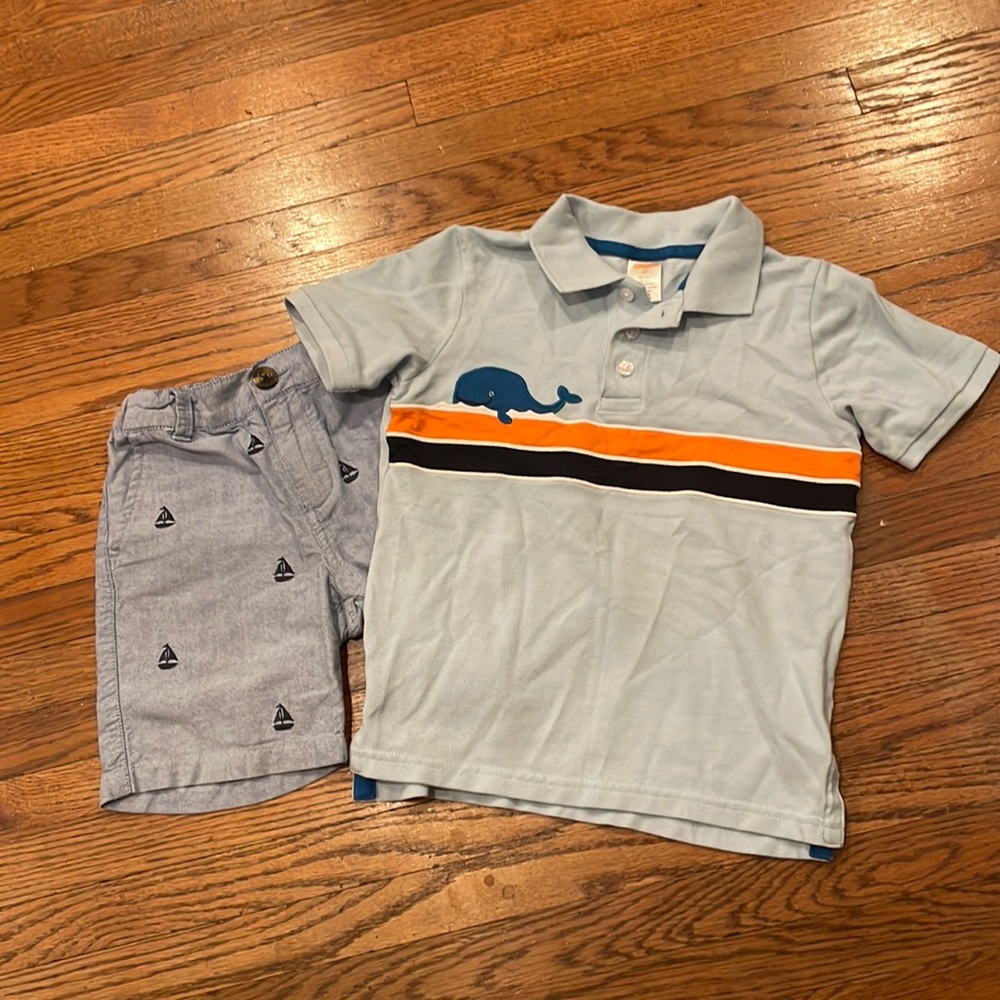 Gymboree Summer Shorts set Boy Size 5
